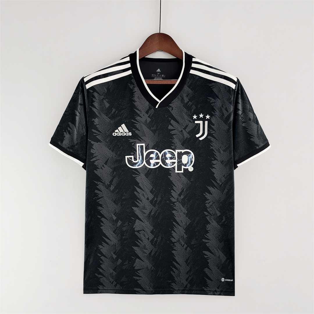 AAA Quality Juventus 22/23 Away Black Soccer Jersey